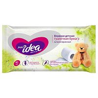 влажная бумага туалетная FRESH IDEA (ФРЕШ ИДЕЯ) 40шт детская растворяющаяся гипоаллерг 1/35 6290/8117 АКЦИЯ! Мин.заказ=3