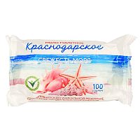 мыло туалетное КРАСНОДАРСКОЕ 100г Свежесть моря 1/66  Мин.заказ=6