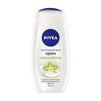 гель для душа NIVEA (НИВЕЯ) 250мл Крем Карамболь 1/12