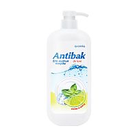 средство для мытья посуды ANTIBAK de LUXE (АНТИБАК) 1,1л Лайм и мята 1/12