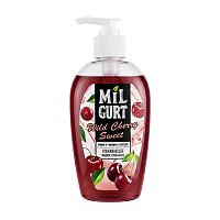 Жидкое крем-мыло MILGURT (МИЛГРУТ) 280г вишня и черешня в йогурте 1/15 5345 Мин.заказ=3