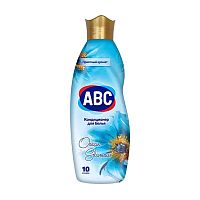 кондиционер для белья ABC 1 л Гламурный океан (голубой) 1/12