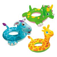 круг ЖИВОТНЫЕ надувной INTEX от3до6лет 59221NP