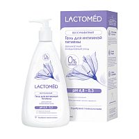  гель д/интим.гигиены LACTOMED (ЛАКТОМЕД) 200мл Деликатный ежедневный уход 1/8 51875