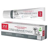 зубная паста SPLAT Proff (СПЛАТ)  80г Отбеливание плюс 1/30