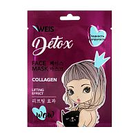 маска для лица WEIS Detox коллаген 3129860