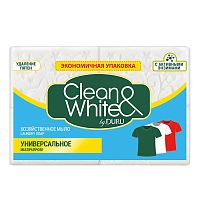 мыло ХОЗЯЙСТВЕННОЕ DURU Clean&White (ДУРУ КЛИН&ВАЙТ) 120г Универсальное 1/24 Мин.заказ=4
