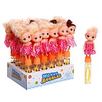 мыльные пузыри  20мл КУКЛА 20 см 1/24 4291462 Мин.заказ=2