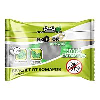 браслет резинка от комаров NADZOR (НАДЗОР) 1шт EVA Botanic 1/144 BRBIO1 Мин.заказ=3