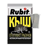 рубит (Rubit) КЫШ репеллент 80г от грызунов 1/50 58995 РОСТИ  Мин.заказ=3