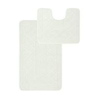 коврики набор для ванной и туалета CLASSIC 40*50см,50*80см светло-серый 02CL-5080-191