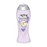 бальзам для волос ACTIVE (АКТИВ) 400мл д/поврежденных и окрашенных волос,экстракты жемчуга и цветов апельсина 1/12