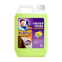средство для уборки Dr.AKTIV (ДОКТОР АКТИВ) 2л д/полов Морозный цитрус