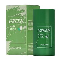 маска для лица MEIDIAN 40г стик,очищающая из глины д/всех типов кожи Зеленый чай