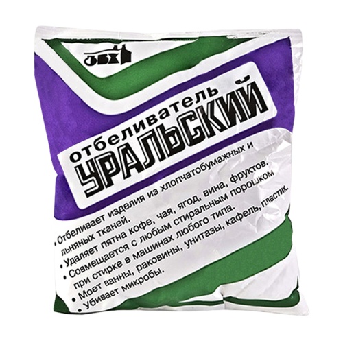 отбеливатель УРАЛЬСКИЙ 300г 1/30 Мин.заказ=5 отбеливатель УРАЛЬСКИЙ 300г 1/30 Мин.заказ=5