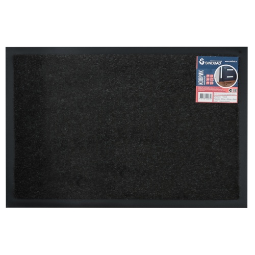 коврик 40*60см влаговпитывающий темно-серый Т100/5 коврик 40*60см влаговпитывающий темно-серый Т100/5