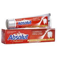 зубная паста ABSOLUT (АБСОЛЮТ) PRO 110г комплексная защита полости рта в пенале 8112 1/24