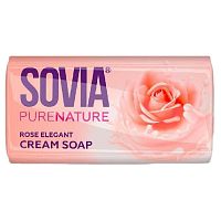 мыло туалетное SOVIA 90г Элегантная роза  Мин.заказ=6