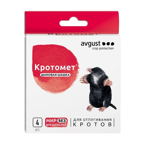 дымовая шашка КРОТОМЕТ 4*30гр 1/20