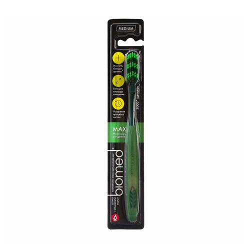 зубная щетка BIOMED (БИОМЕД) max medium 1/12 АКЦИЯ! Мин.заказ=6