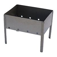 мангал 400*250*400мм ЭКОНОМ сталь 0,4мм без шампуров 1/10 50049