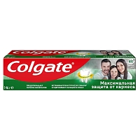 зубная паста COLGATE (КОЛГЕЙТ) 100мл защита от кариеса Двойная мята 89274 1/48 Мин.заказ=2