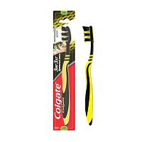 зубная щетка COLGATE (КОЛГЕЙТ) ЗИГ-ЗАГ(средняя) Древесный уголь 1/12 Мин.заказ=3