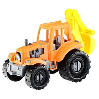 игрушка ТРАКТОР Экскаватор ИВАН строительный И-2381 1/20