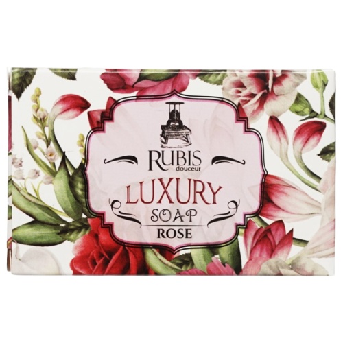 мыло туалетное RUBIS 115г Rose 3135850 1/48 мыло туалетное RUBIS 115г Rose 3135850 1/48