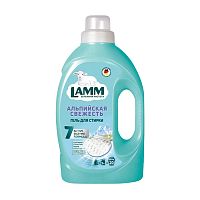 гель для стирки LAMM (ЛАММ) 1.3л Альпийская свежесть 1/8 802716