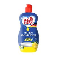 средство для мытья посуды HAUS HERZ (ХАУС ХЕРЦ)  650мл Лимон 1/8