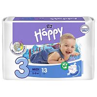 подгузники BELLA BABY Happy (БЕЛЛА Беби Хеппи) Миди (5-9кг) 32шт 